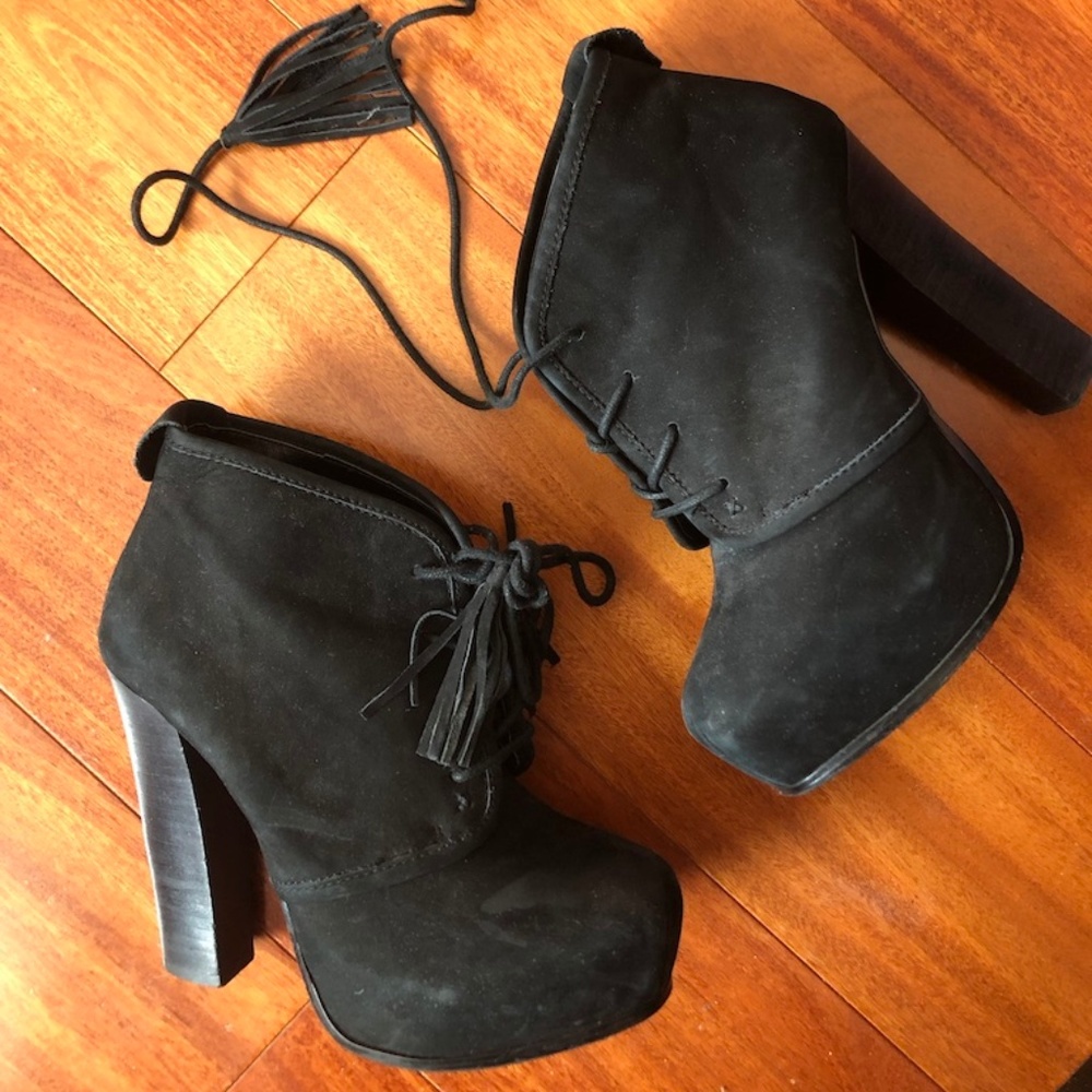 Steve Madden - Sashayy Platform Booties (Size 5.5) - image 1